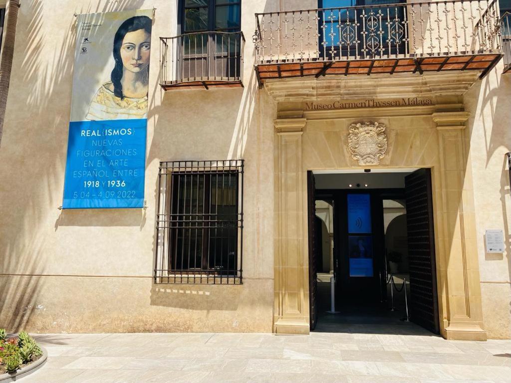 THYSSEN - Acogedor&moderno Apartamento junto al Museo Carmen Thyssen Málaga Exterior foto
